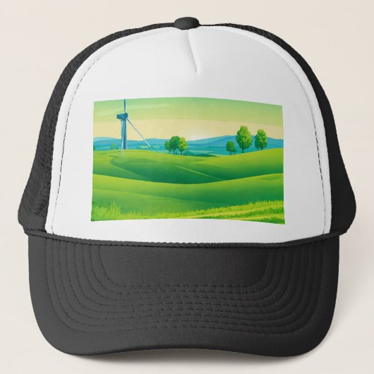 Wilderness Whisper Truckerkappe (Vorderseite)