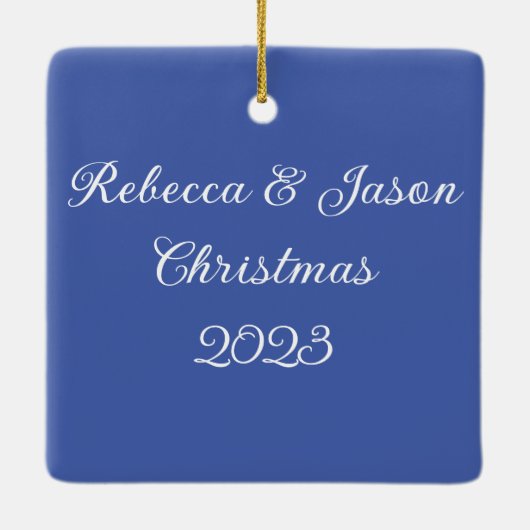 Wilderness Wild Wolf Keramikornament (Rückseite)