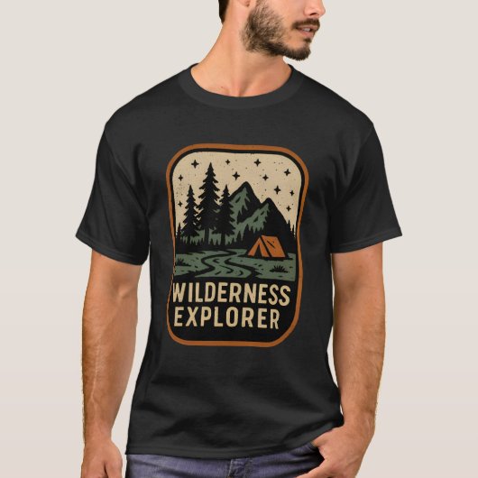 Wildernis-Entdecker T-Shirt (Vorderseite)