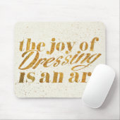 Wildes Apple | die Freude am Kleiden - Girly Zitat Mousepad (Mit Mouse)