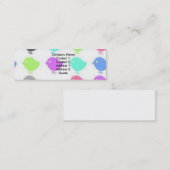 Wildes Art-Geschäft Mini Visitenkarte (Vorne/Hinten)