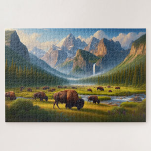 Wildes Bison-Tal, Berge Puzzle
