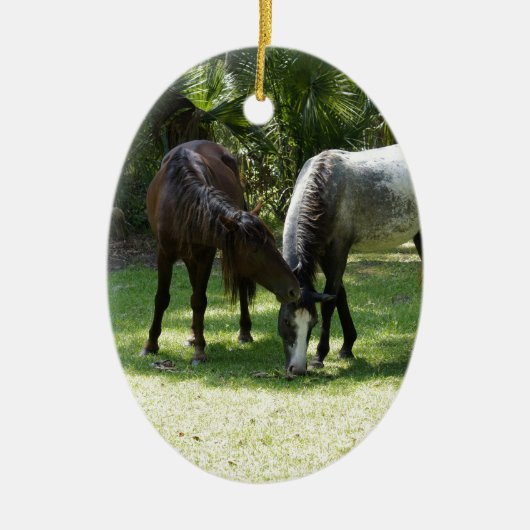 Wildes Cumberland Keramikornament (Vorne)