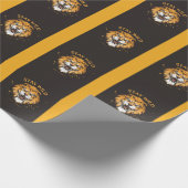 Wildes Design für Geschenkpapier  (Ecke)