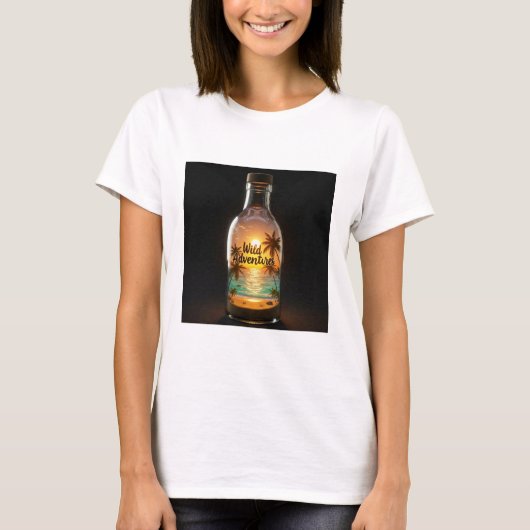 Wildes Erlebnis T - Shirt Design (Vorderseite)