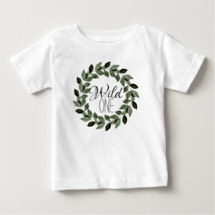 Wildes erstes Geburtstags-Shirt Baby T-shirt