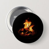 Wildes Feuer Button (Vorne & Hinten)