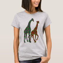 wildes giraff Leben des coolen giraff T -
