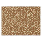 Wildes Giraffen-Muster-Tierdruck Tischdecke (Vorderseite (Horizontal))