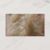 Wildes Gras-Visitenkarte Visitenkarte (Rückseite)