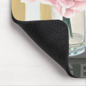 Wildes großes Mode-Buch Apples | - gestreift Mousepad (Ecke)