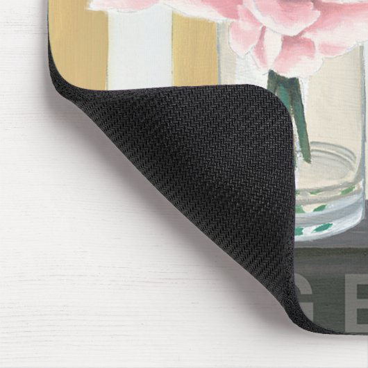 Wildes großes Mode-Buch Apples | - gestreift Mousepad (Ecke)