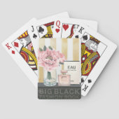 Wildes großes Mode-Buch Apples | - gestreift Spielkarten (Rückseite)