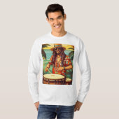 "Wildes Haar, Wilder Geist" T-Shirt (Vorne ganz)