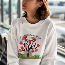 Wildes Herz gezähmt von Liebe Girls Hoodie