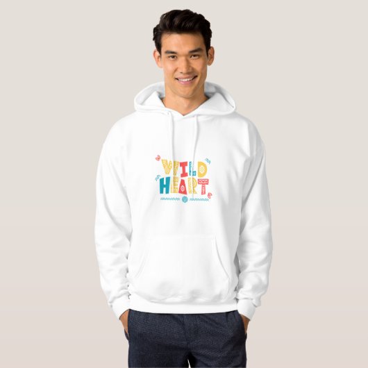 Wildes Herz Hoodie (Vorne ganz)