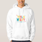 Wildes Herz Hoodie (Vorderseite)