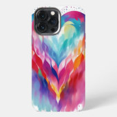 Wildes Herz iPhone Hülle (Rückseite)
