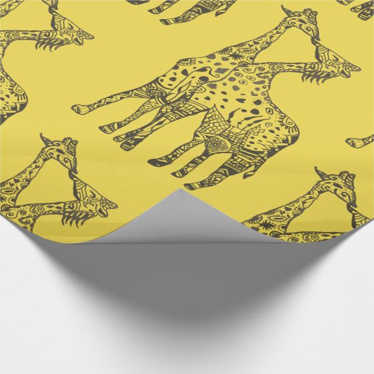 Wildes Herz-Umschlagpapier Geschenkpapier (Ecke)