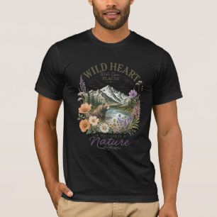 Wildes Herz Weite Orte Bärenberg Wildblumen T-Shirt
