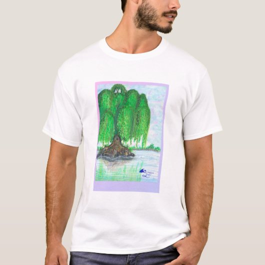 wildes hölzernes Wasser der T-Shirt (Vorderseite)