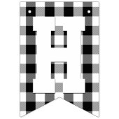 Wildes Holzfäller-karierter Bärn-1. Wimpelkette (Zweite Fahne)