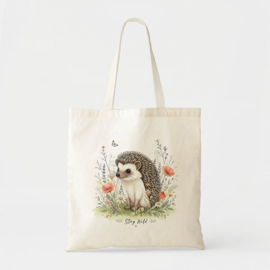 Wildes Igel-Wald-Tasche Tragetasche (Vorne)