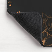 Wildes Kaeko Gegähne Mousepad (Ecke)
