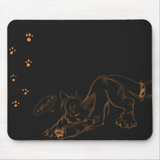 Wildes Kaeko Gegähne Mousepad