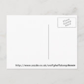 wildes Kaleid Postkarte (Rückseite)