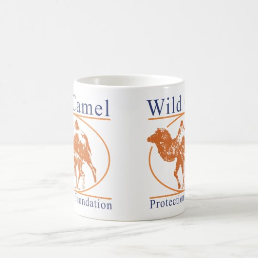 Wildes Kamel-Schutz-Grundlagen-Logo Kaffeetasse (Mittel)