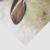 Wildes Kaninchen im Feld Seidenpapier (Detail)