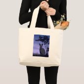 Wildes Kaninchen Jumbo Stoffbeutel (Vorderseite (Produkt))