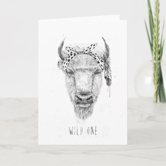 Wildes Karte (Vorderseite)