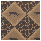 Wildes Katzen-u. Tier-Druck-Diamant-Muster Stoff (Muster)