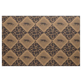 Wildes Katzen-u. Tier-Druck-Diamant-Muster Stoff (Fat Quarter (45,7 x 55,9 cm))