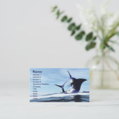 Wildes Kind, Bu8siness-Karte Visitenkarte (Stehend Vorderseite)