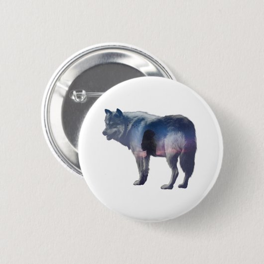 Wildes Kind Button (Vorne & Hinten)