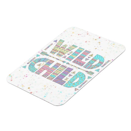 Wildes Kind Magnet (Linke Seite)