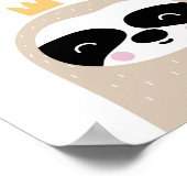 Wildes Kind | Skandinavisches Kinderzimmer Poster (Ecke)