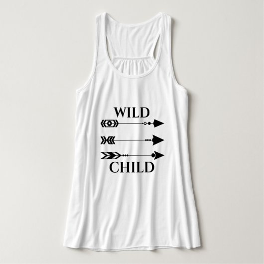 Wildes Kind Tank Top (Design Vorderseite)