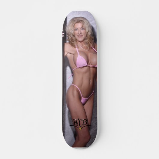 Wildes Küsten-Bikini-Brett Skateboard (Vorne)
