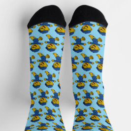 Wildes Lachen hysterisch Socken