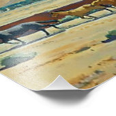 "Wildes Land der Navajo" von Maynard Dixon Fotodruck (Ecke)