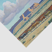 "Wildes Land der Navajo" von Maynard Dixon Seidenpapier (Ausschnitt)