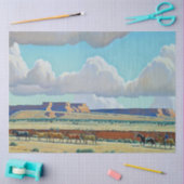 "Wildes Land der Navajo" von Maynard Dixon Seidenpapier (Basteln)