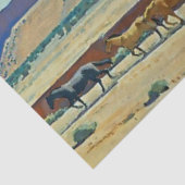 "Wildes Land der Navajo" von Maynard Dixon Seidenpapier (Ausschnitt)