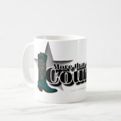 Wildes Land Kaffeetasse (Vorderseite Links)