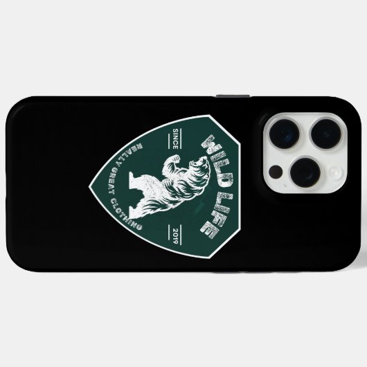 Wildes Leben Case-Mate iPhone Hülle (Rückseite (Horizontal))