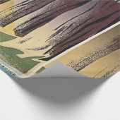 Wildes Leben - die Nationalparks konservieren Geschenkpapier (Ecke)